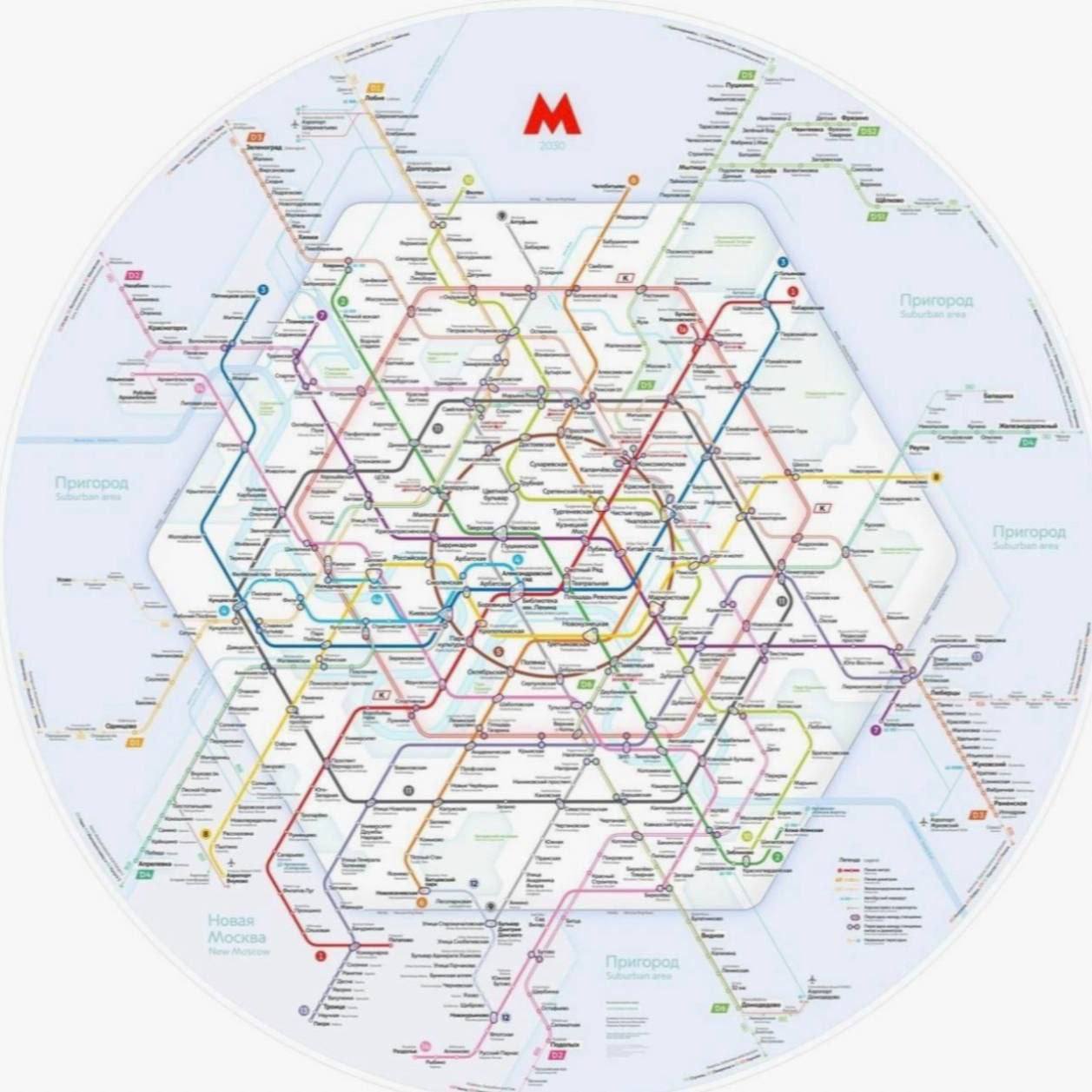 Карта метро