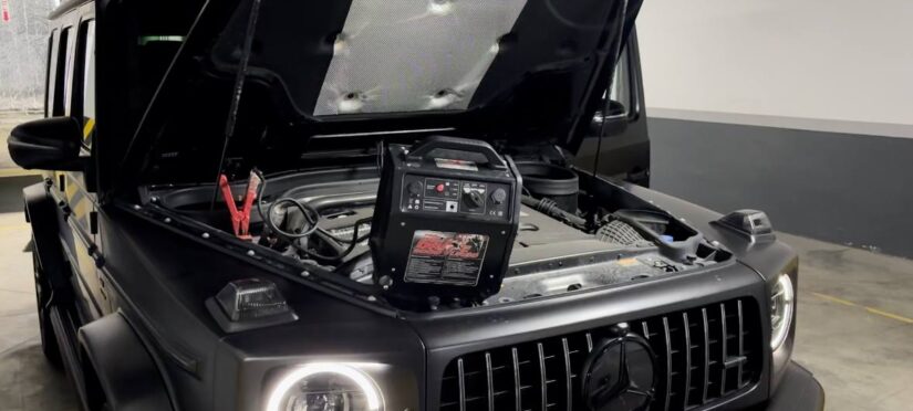 прикурить мерседес гелик g63